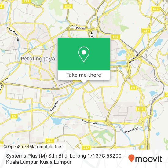 Peta Systems Plus (M) Sdn Bhd, Lorong 1 / 137C 58200 Kuala Lumpur