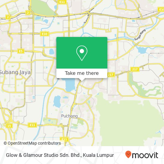 Glow & Glamour Studio Sdn. Bhd. map