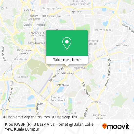 Kios KWSP (RHB Easy Viva Home) @ Jalan Loke Yew map