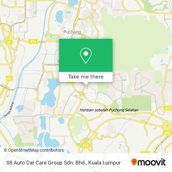S8 Auto Car Care Group Sdn. Bhd. map