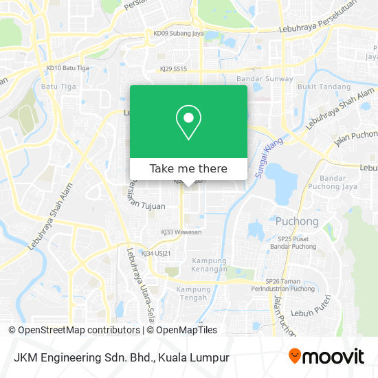 JKM Engineering Sdn. Bhd. map