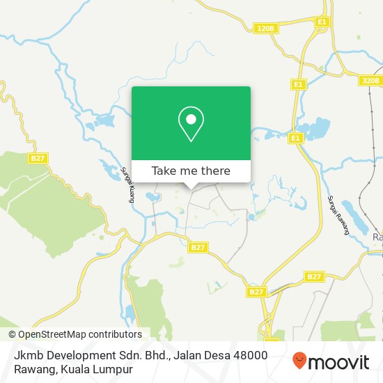 Jkmb Development Sdn. Bhd., Jalan Desa 48000 Rawang map