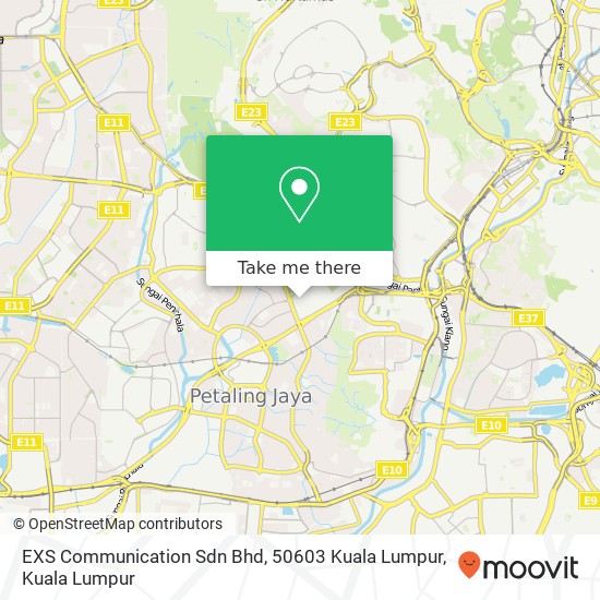 Peta EXS Communication Sdn Bhd, 50603 Kuala Lumpur