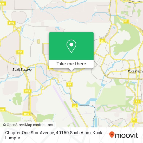 Chapter One Star Avenue, 40150 Shah Alam map