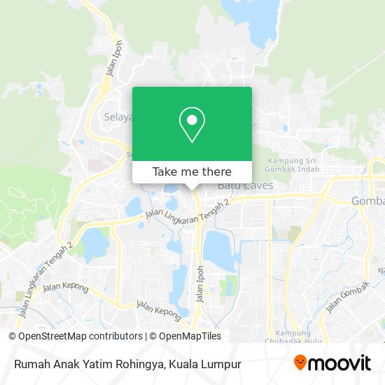 Rumah Anak Yatim Rohingya map