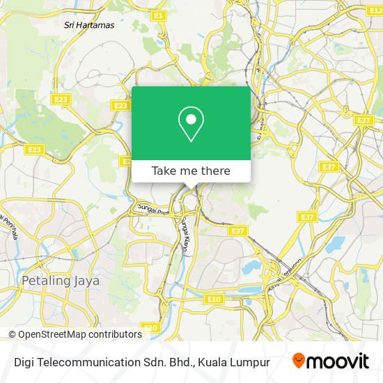 Digi Telecommunication Sdn. Bhd. map