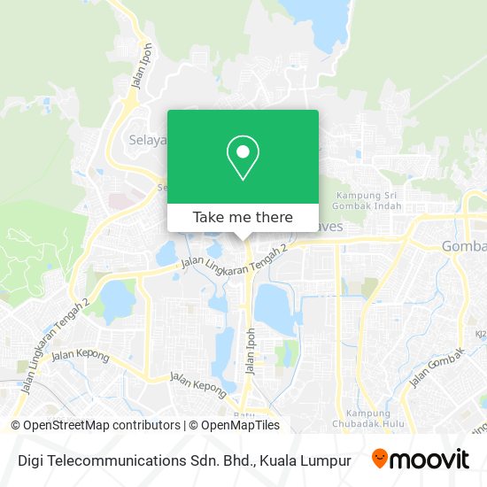 Digi Telecommunications Sdn. Bhd. map