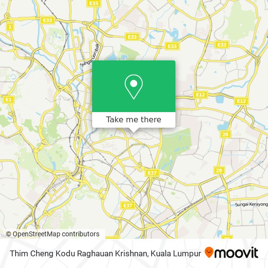 Thim Cheng Kodu Raghauan Krishnan map