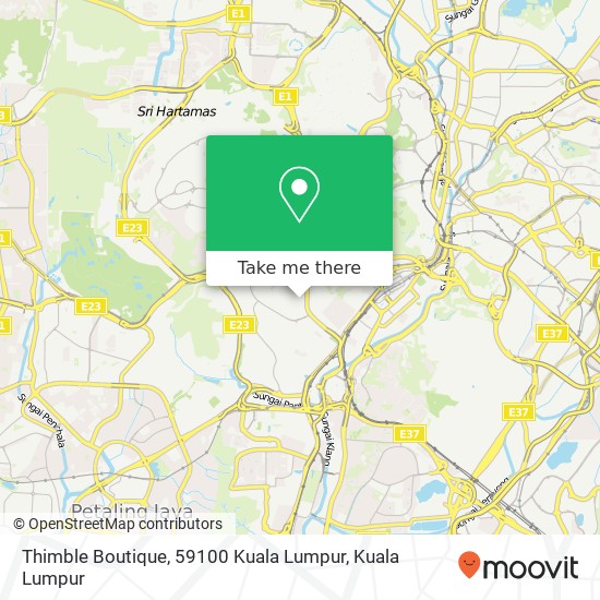 Thimble Boutique, 59100 Kuala Lumpur map