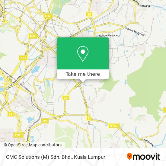 CMC Solutions (M) Sdn. Bhd. map