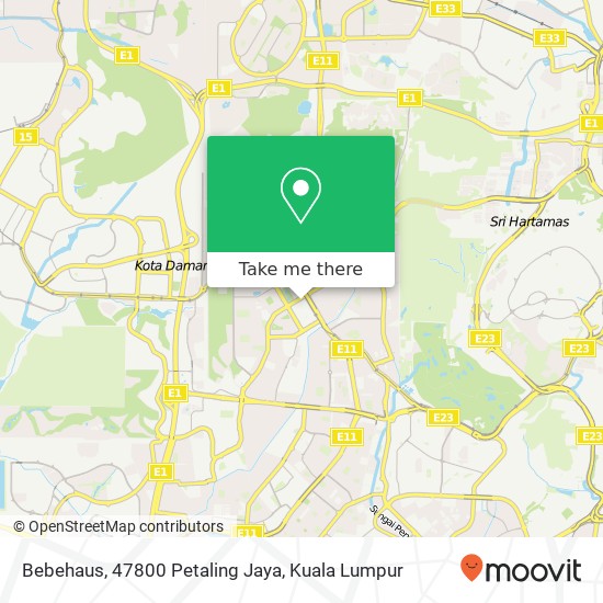 Bebehaus, 47800 Petaling Jaya map