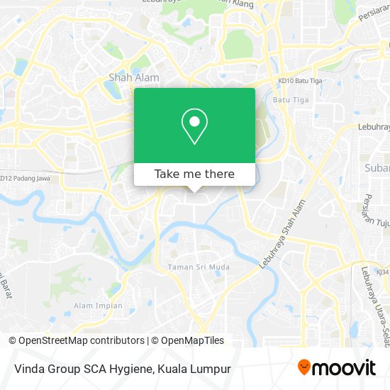 Vinda Group SCA Hygiene map