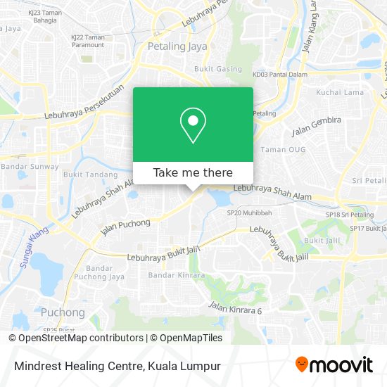 Mindrest Healing Centre map