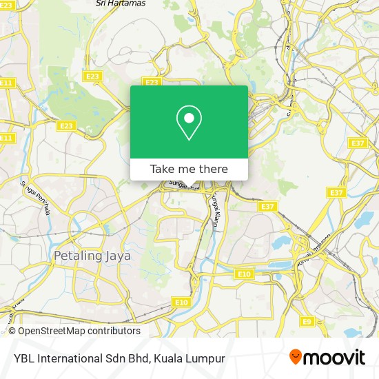 YBL International Sdn Bhd map