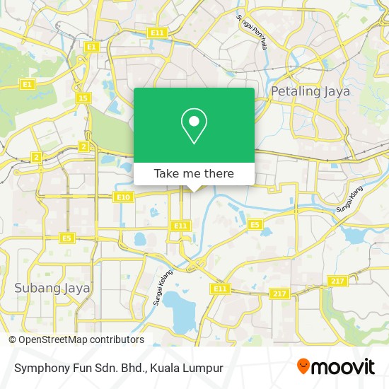 Symphony Fun Sdn. Bhd. map