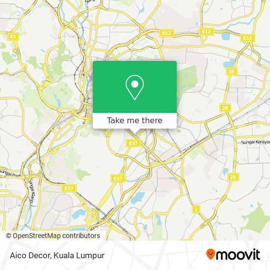 Aico Decor map