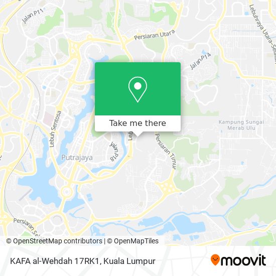 KAFA al-Wehdah 17RK1 map