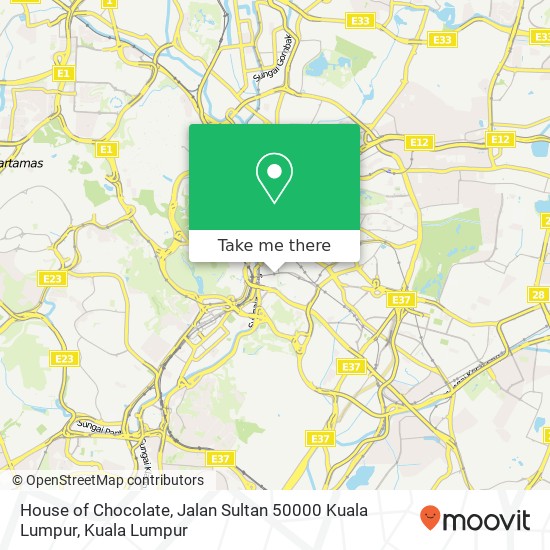 House of Chocolate, Jalan Sultan 50000 Kuala Lumpur map