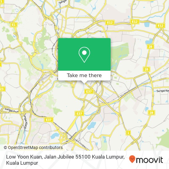 Low Yoon Kuan, Jalan Jubilee 55100 Kuala Lumpur map