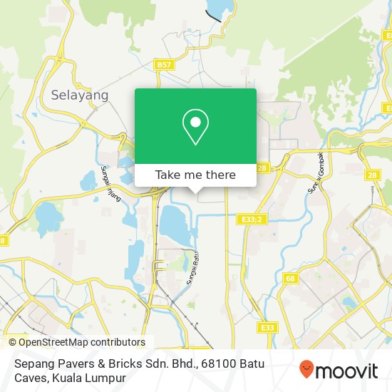 Sepang Pavers & Bricks Sdn. Bhd., 68100 Batu Caves map