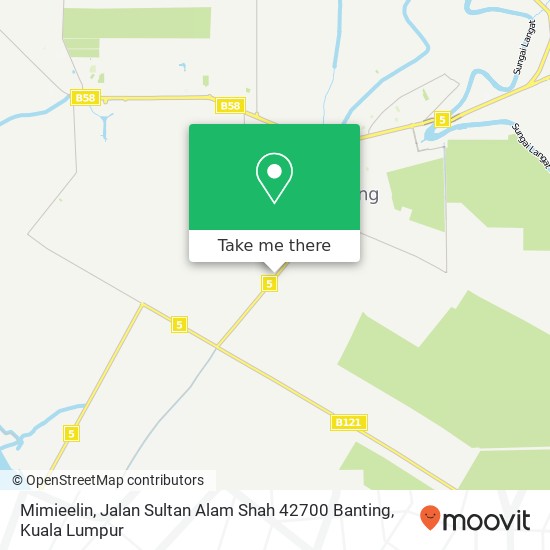 Mimieelin, Jalan Sultan Alam Shah 42700 Banting map