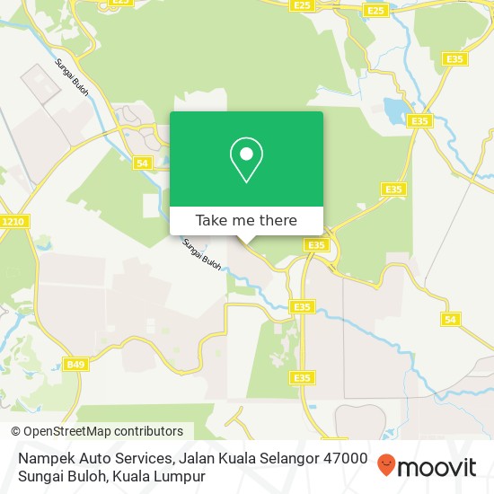 Nampek Auto Services, Jalan Kuala Selangor 47000 Sungai Buloh map