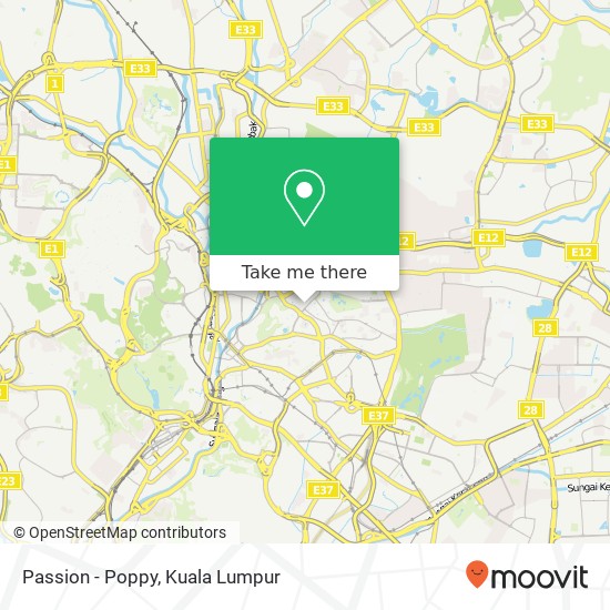 Passion - Poppy map