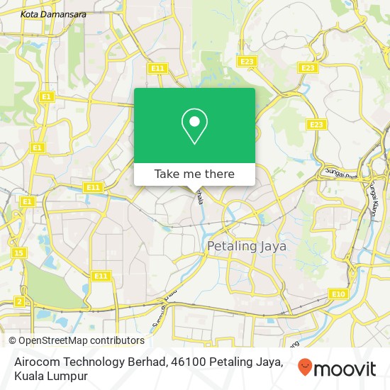 Peta Airocom Technology Berhad, 46100 Petaling Jaya