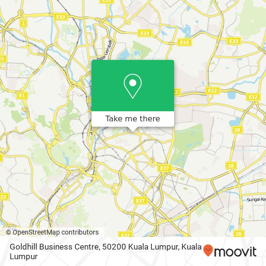 Goldhill Business Centre, 50200 Kuala Lumpur map