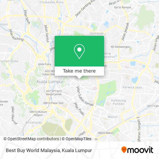 Peta Best Buy World Malaysia