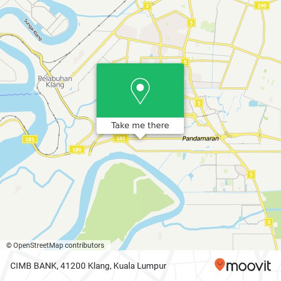 CIMB BANK, 41200 Klang map