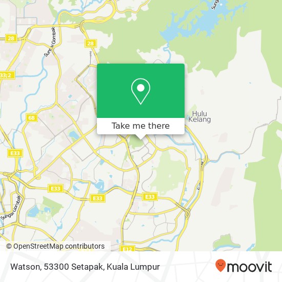 Watson, 53300 Setapak map