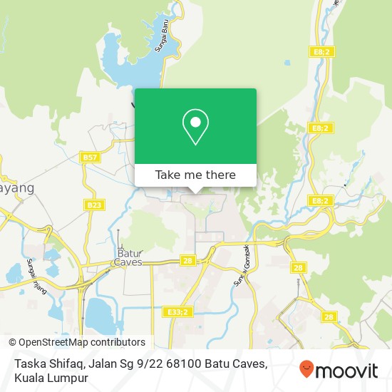 Taska Shifaq, Jalan Sg 9 / 22 68100 Batu Caves map