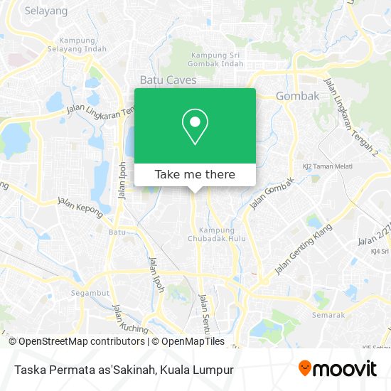Taska Permata as'Sakinah map