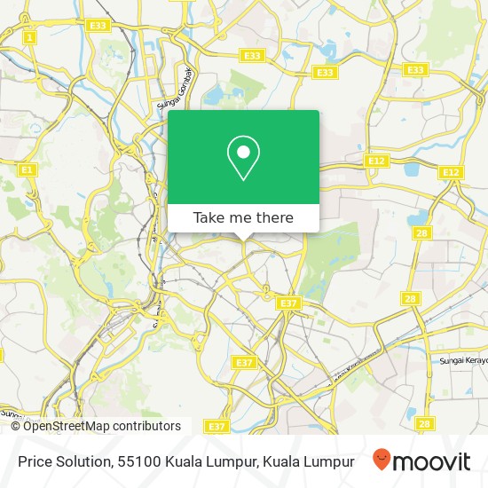 Peta Price Solution, 55100 Kuala Lumpur