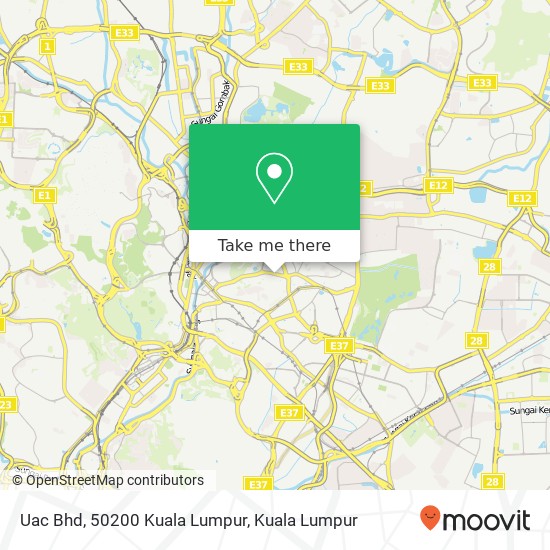 Uac Bhd, 50200 Kuala Lumpur map