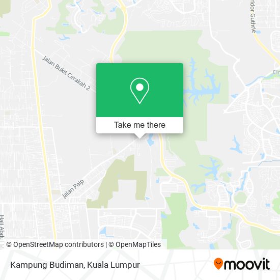 Kampung Budiman map