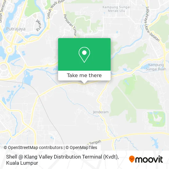 Shell @ Klang Valley Distribution Terminal (Kvdt) map