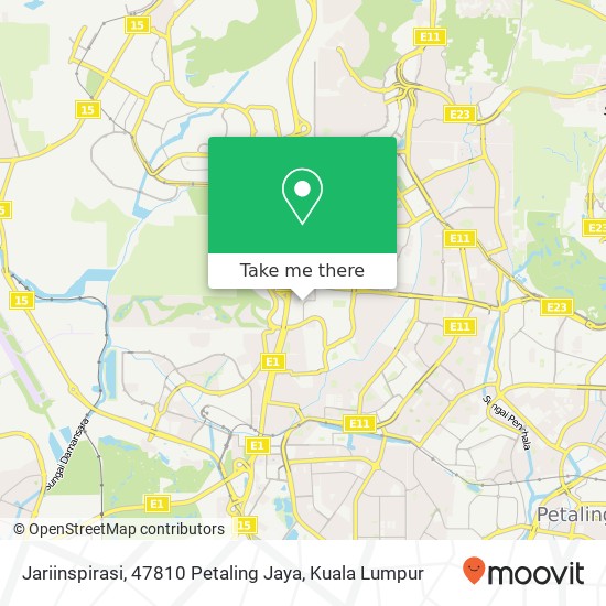 Jariinspirasi, 47810 Petaling Jaya map