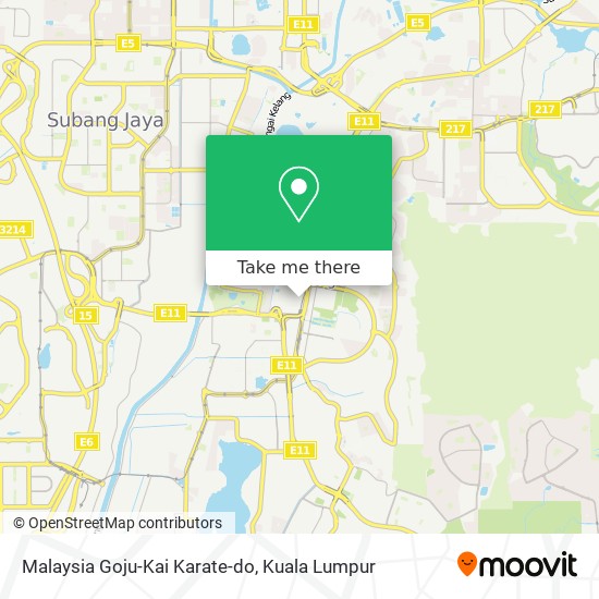 Peta Malaysia Goju-Kai Karate-do