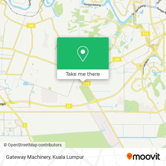 Gateway Machinery map
