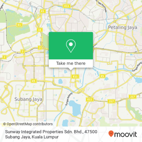 Sunway Integrated Properties Sdn. Bhd., 47500 Subang Jaya map