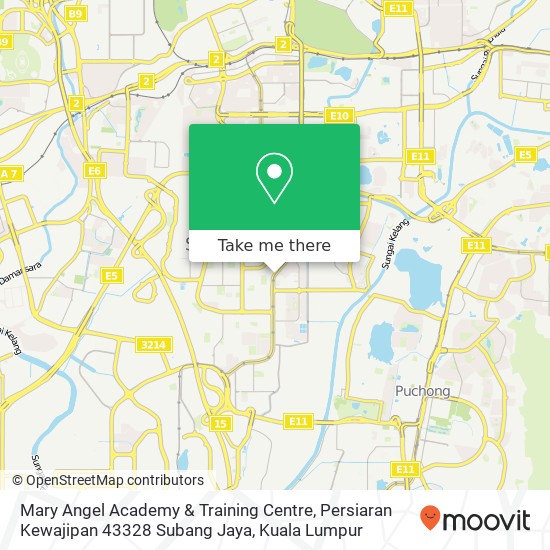 Mary Angel Academy & Training Centre, Persiaran Kewajipan 43328 Subang Jaya map