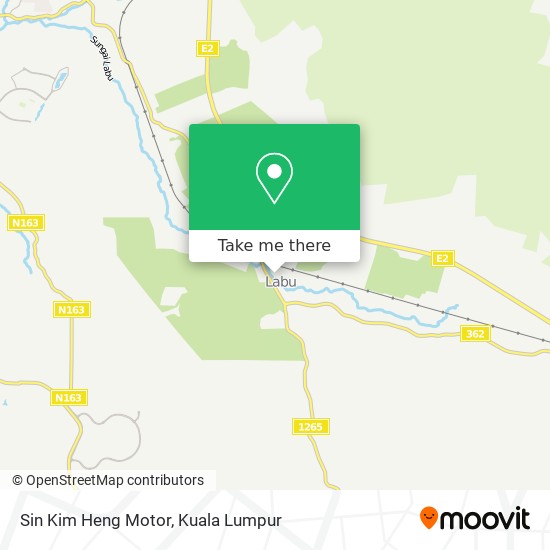 Sin Kim Heng Motor map