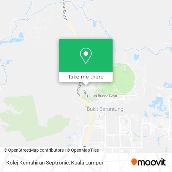 Kolej Kemahiran Septronic map