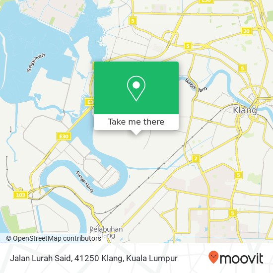 Jalan Lurah Said, 41250 Klang map