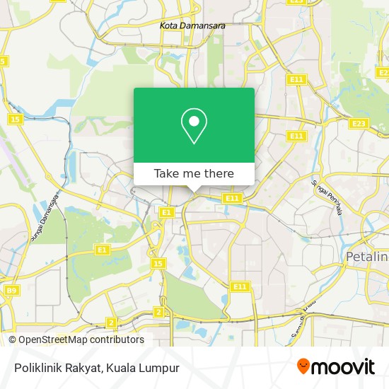 Poliklinik Rakyat map