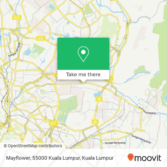 Mayflower, 55000 Kuala Lumpur map