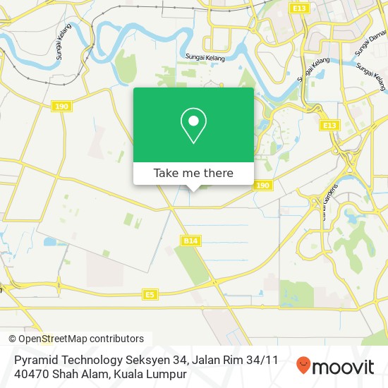 Pyramid Technology Seksyen 34, Jalan Rim 34 / 11 40470 Shah Alam map