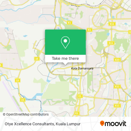 Otye Xcellence Consultants map